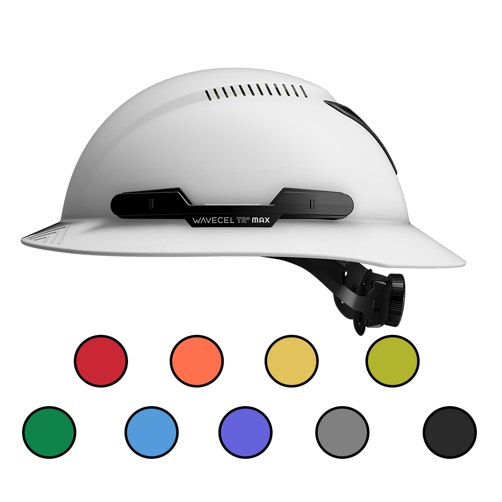 Wavecel T2 Max Type 2 Class C Full Brim Vented Hard Hat